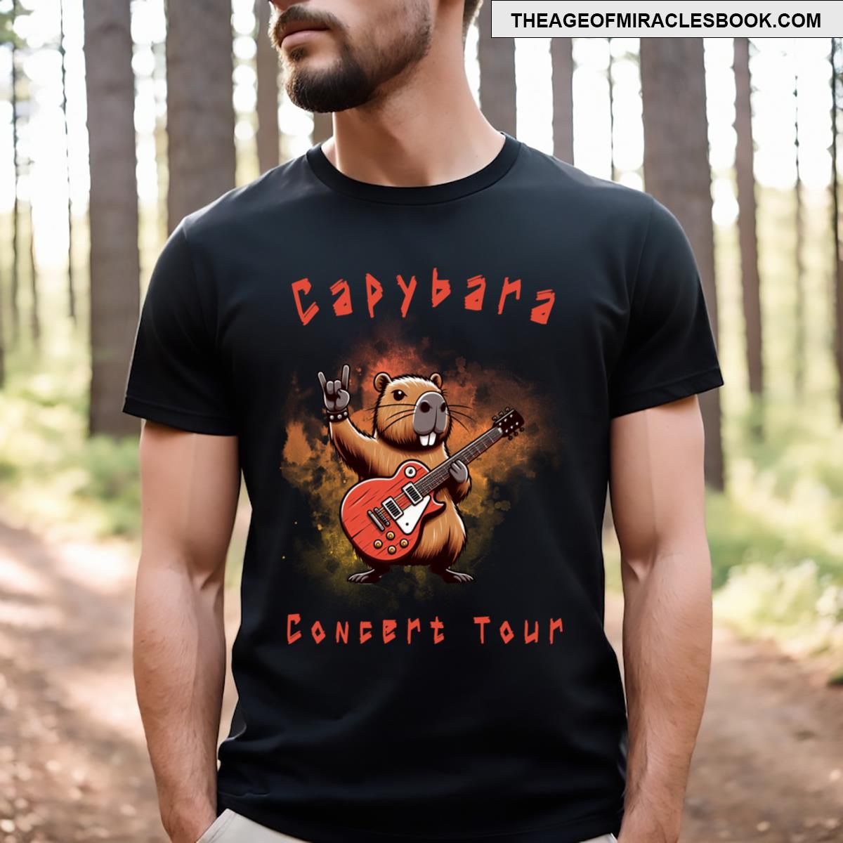 Capybara Concert Tour T-shirt