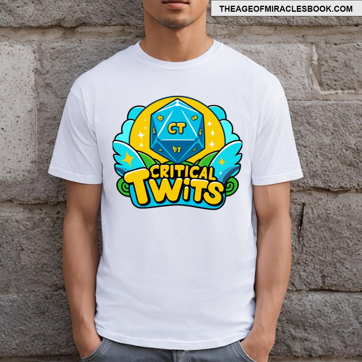 Critical Twits On Yellow! T-shirt
