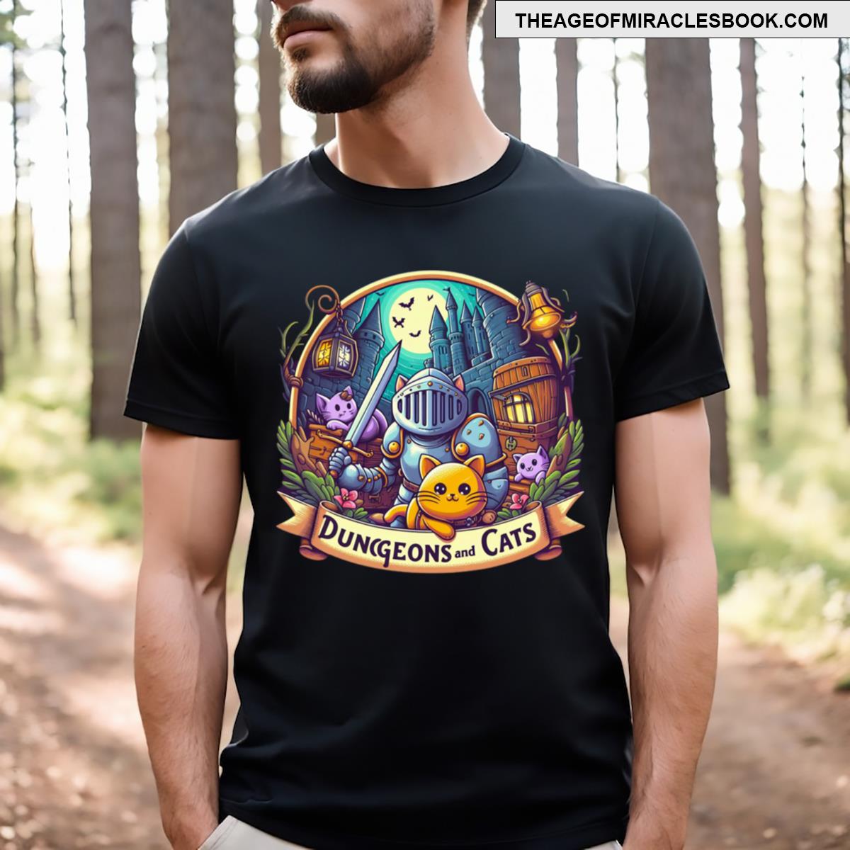 Dungeons And Cats T-shirt