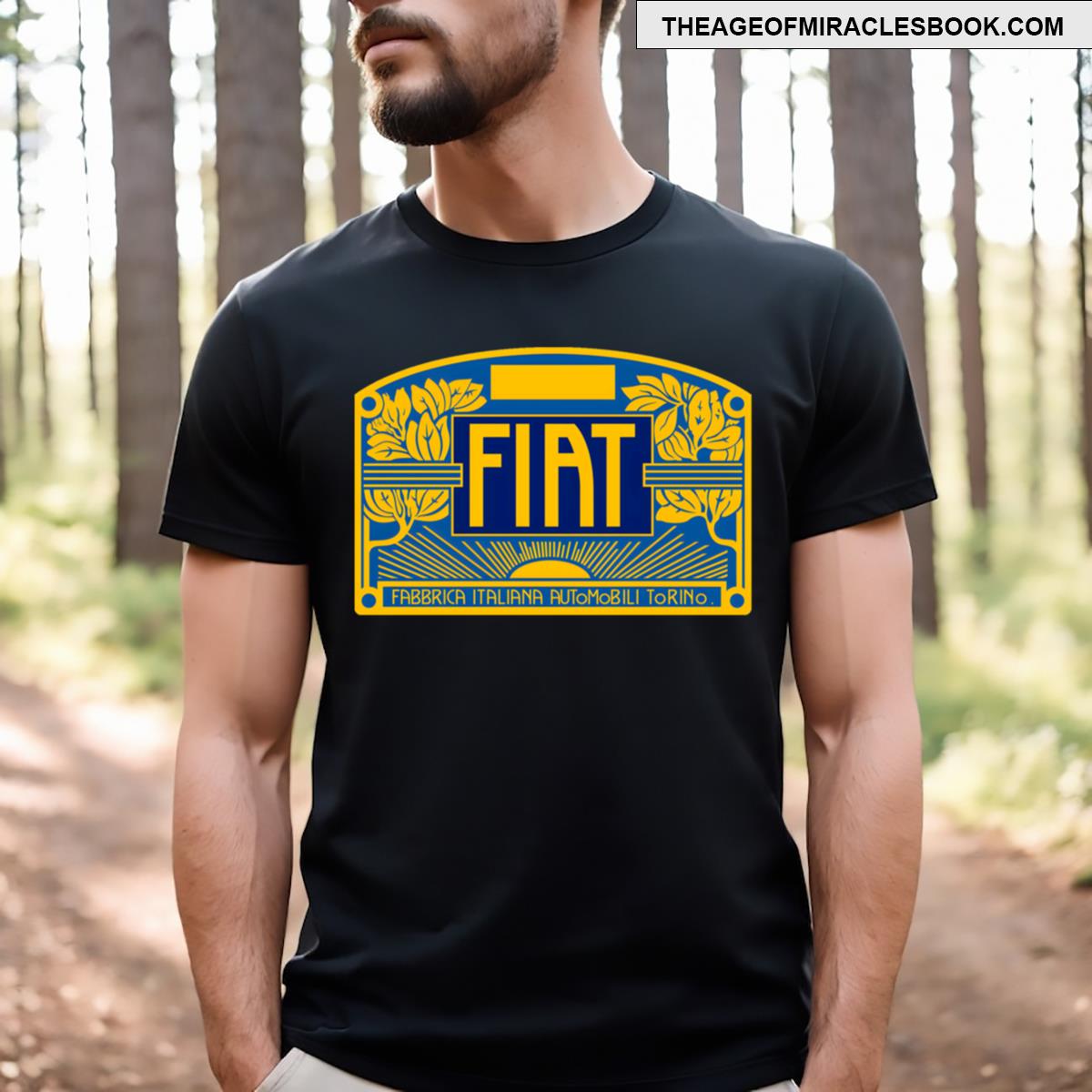 Fiat Automobili Logo 1903 1908 T-shirt