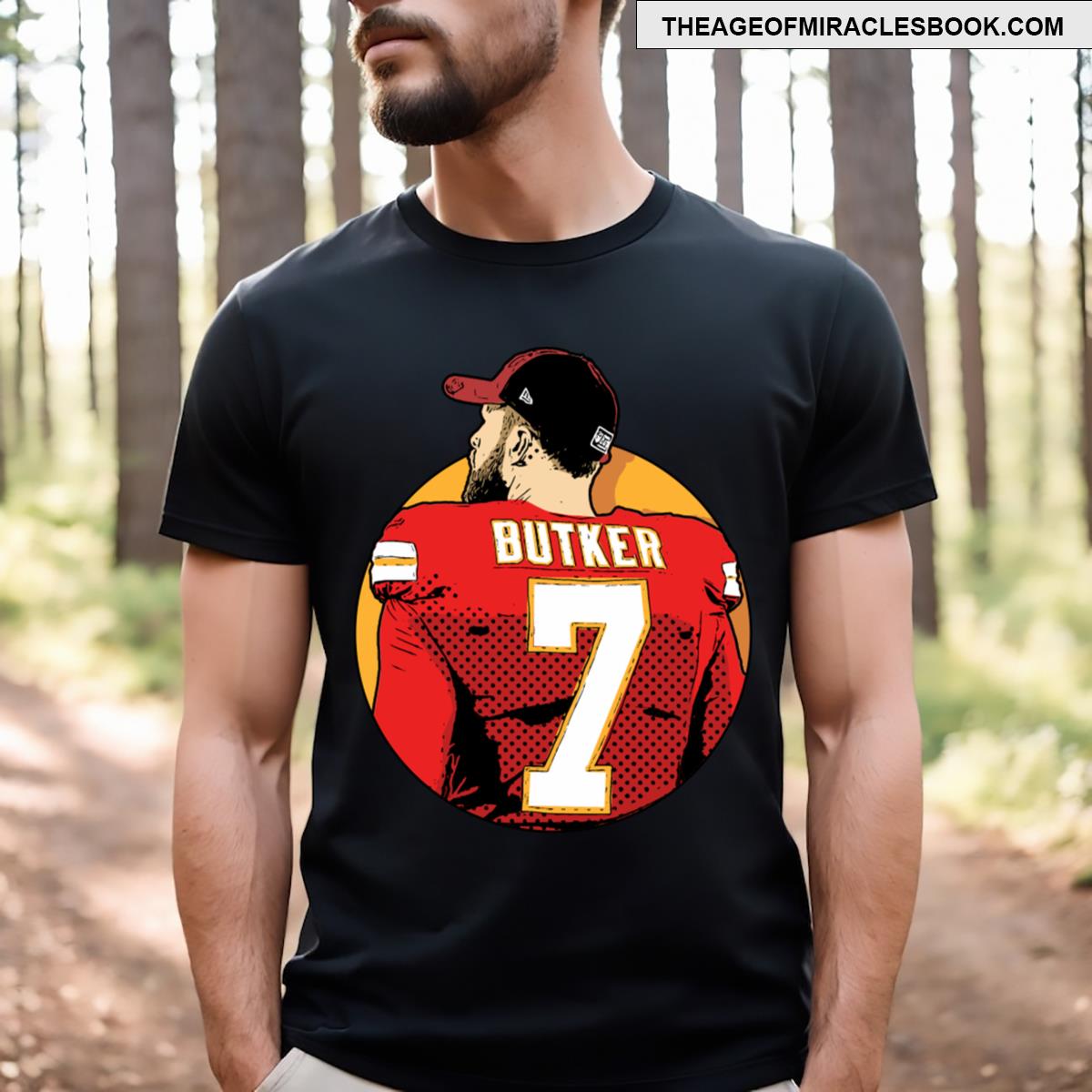 Harrison Butker Comic Style T-shirt