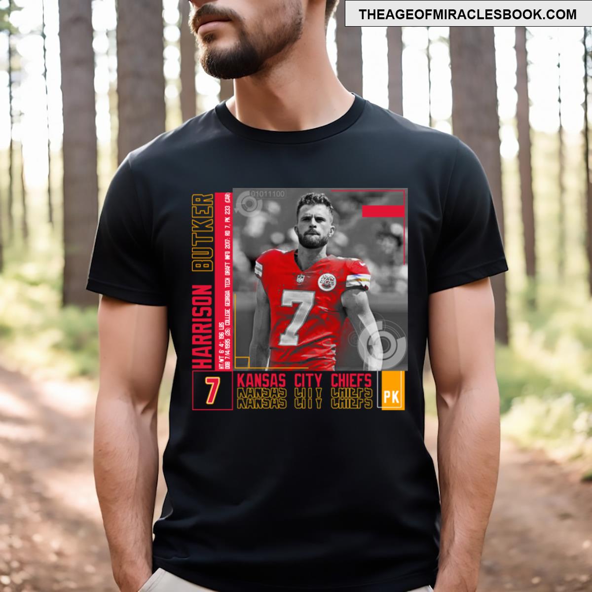 Harrison Butker Paper Poster T-shirt