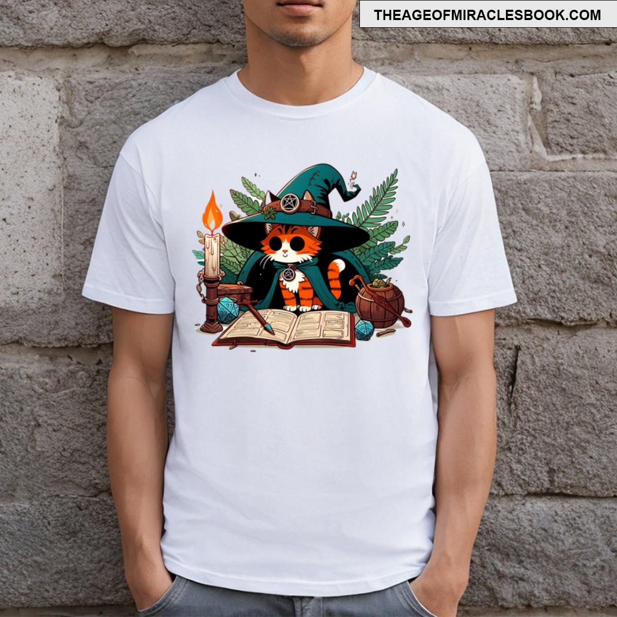 Kitten Role Druid T-shirt
