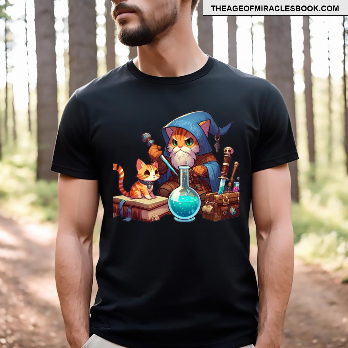 Kitten Role Magician T-shirt