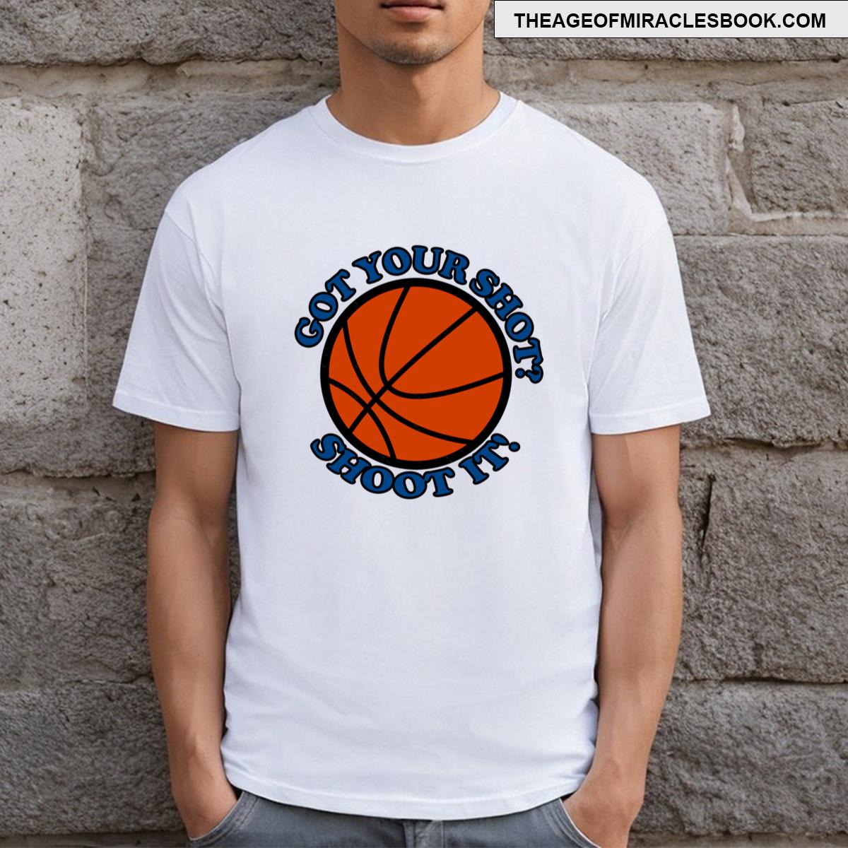 Retro Desing Shoot Your Shot T-shirt