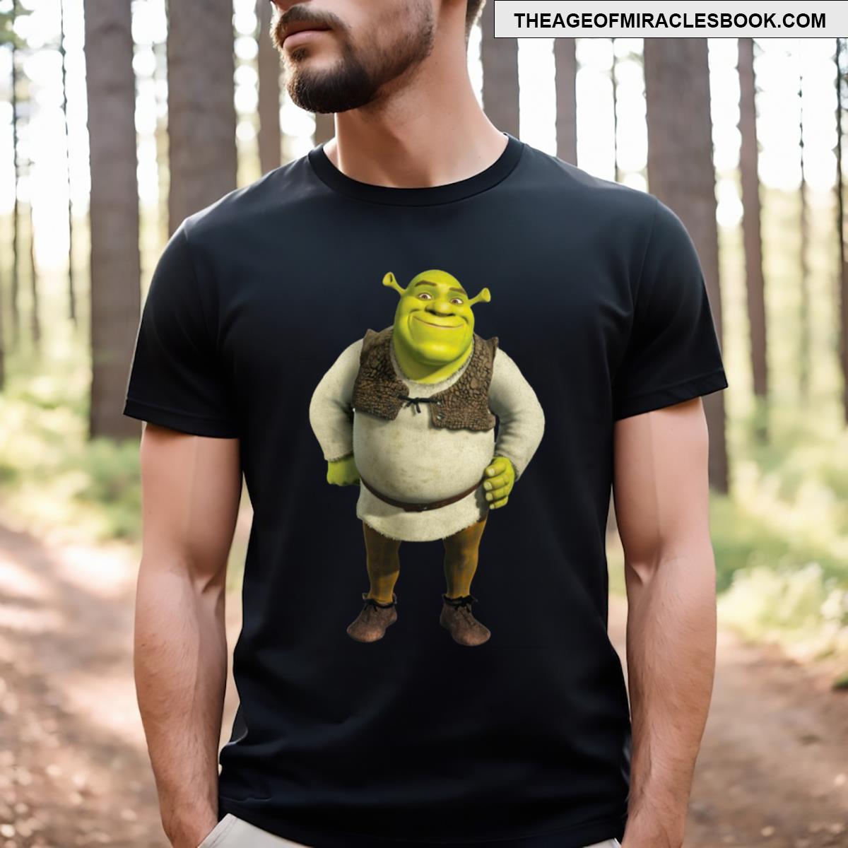 Shrek Meme Sticker T-shirt