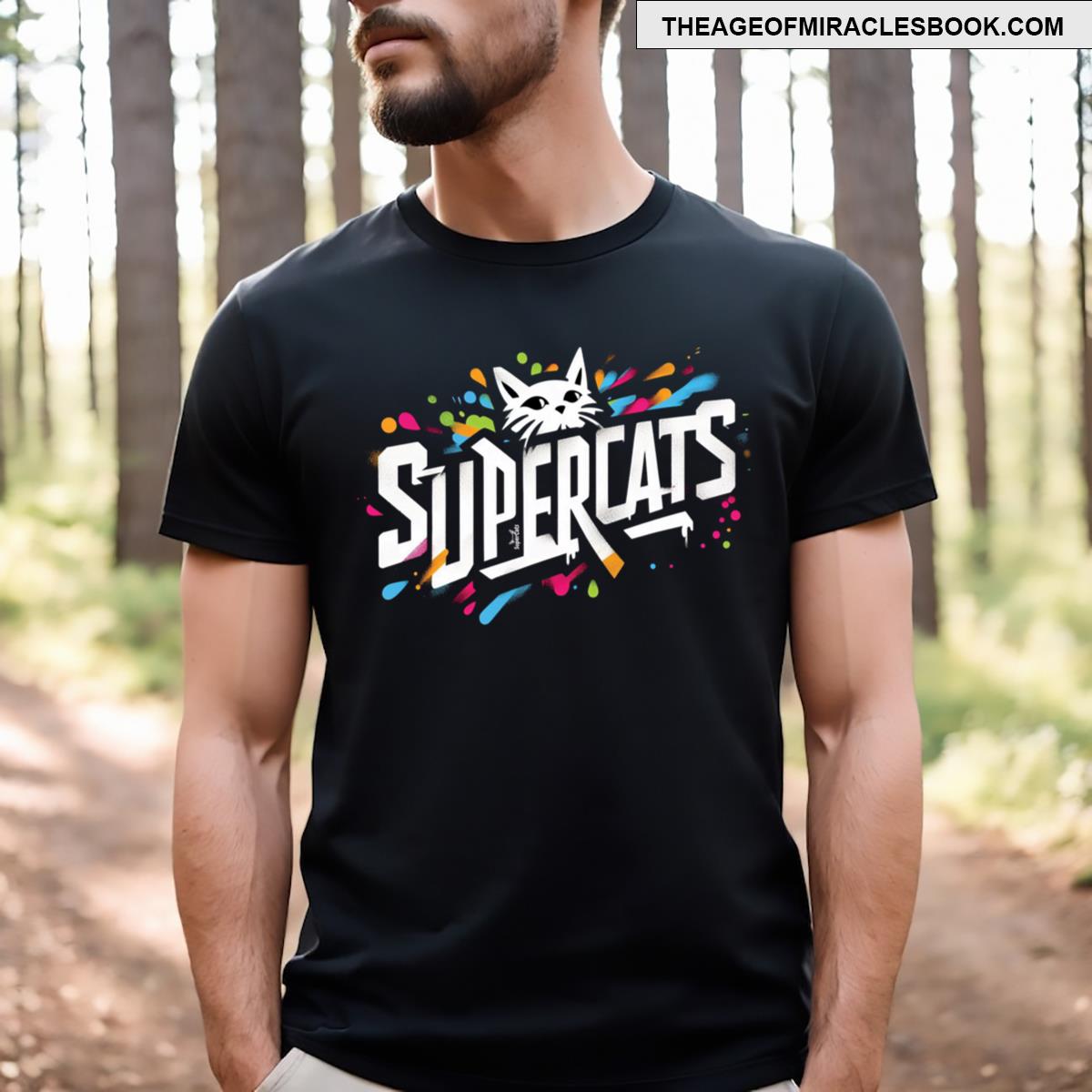Supercats Graff Logo T-shirt