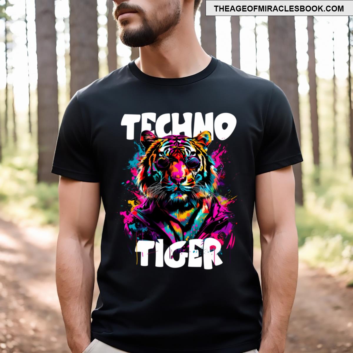 Techno Tiger Tiger T-shirt