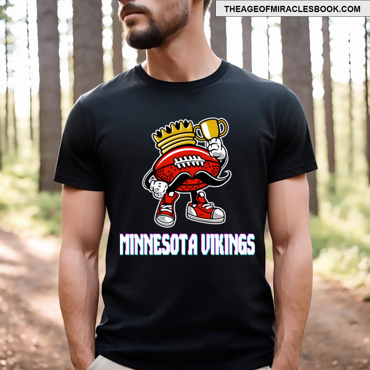Art Minnesota Vikings Active T-shirt