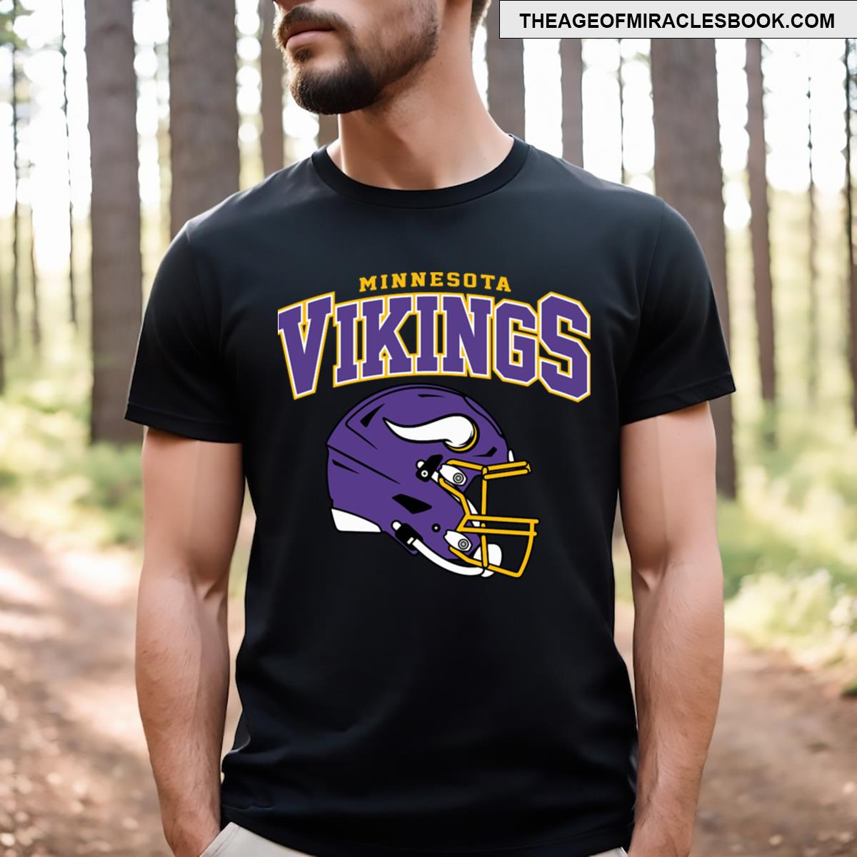 Art Minnesota Vikings T-shirt