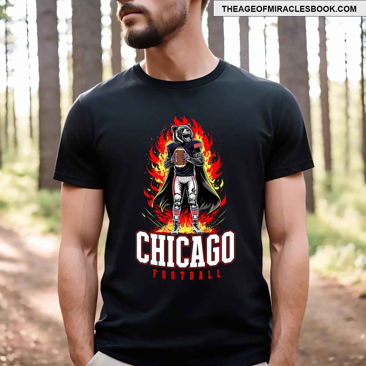 Chicago Bears Qb1 Caleb Williams T-shirt