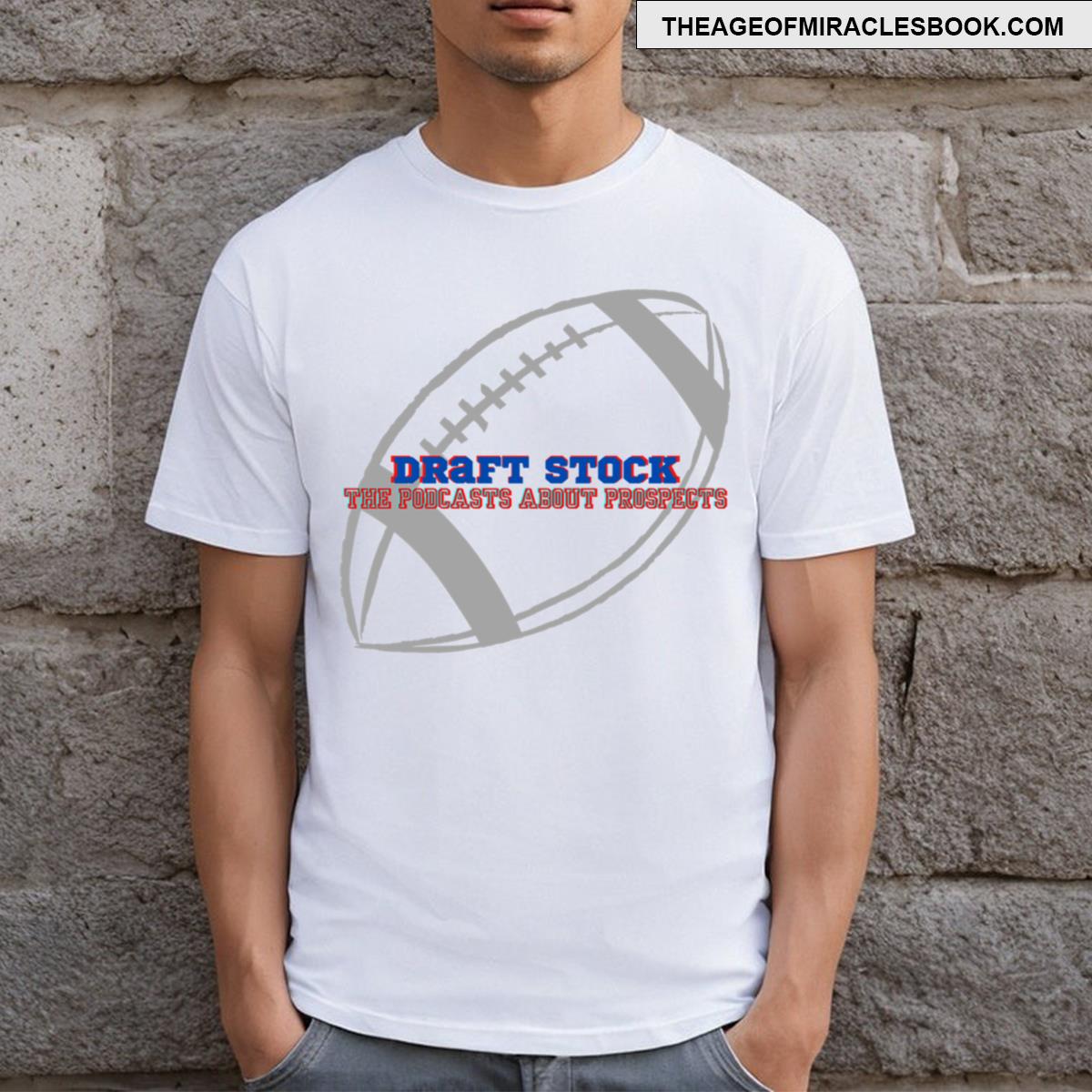 Draft Stock Football T-shirt