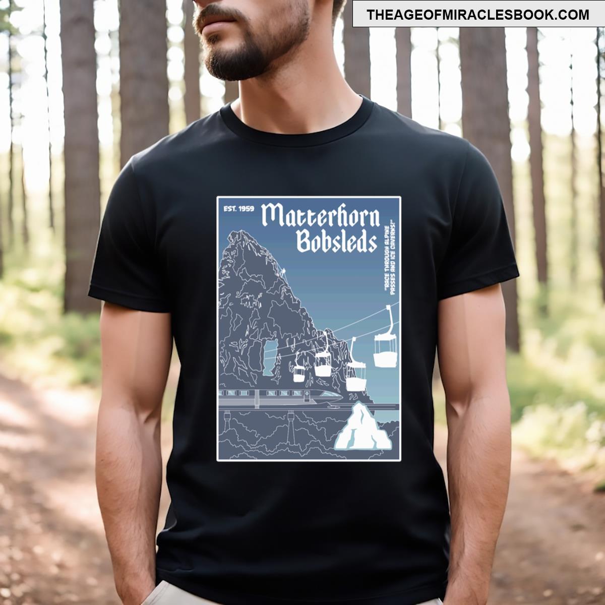 Matterhorn Icy Grey Essential T-shirt