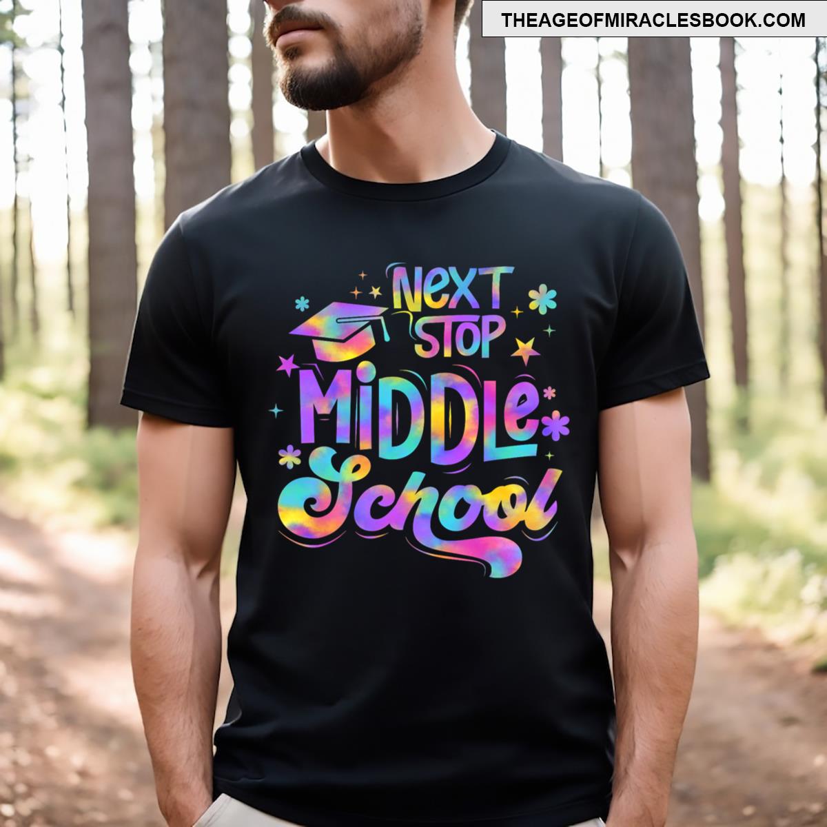 Next Stop Middle School Elementary School Graduation 2024 T-shirt