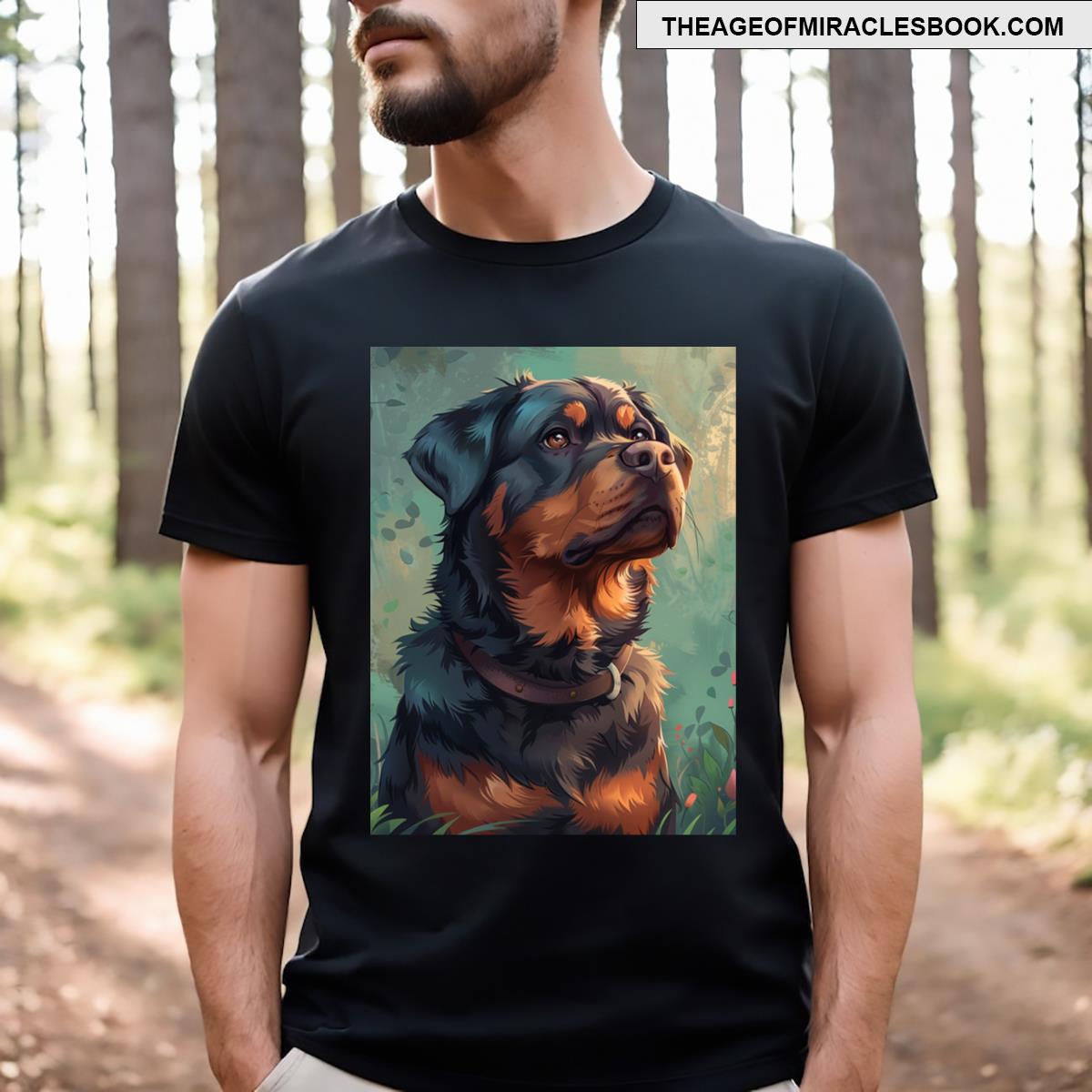 Rottweiler Radiant Smile Active T-shirt