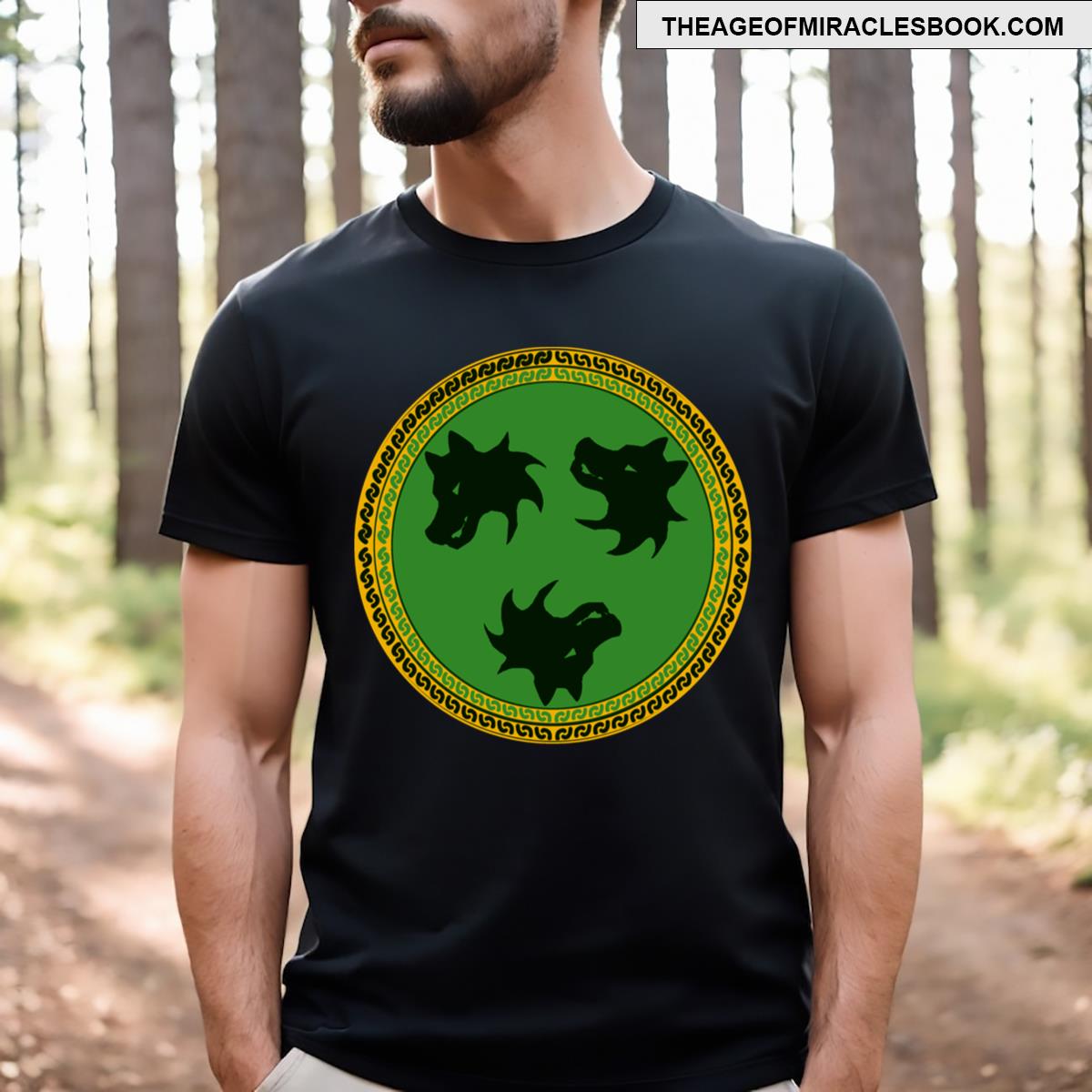 Three Celtic Wolves T-shirt