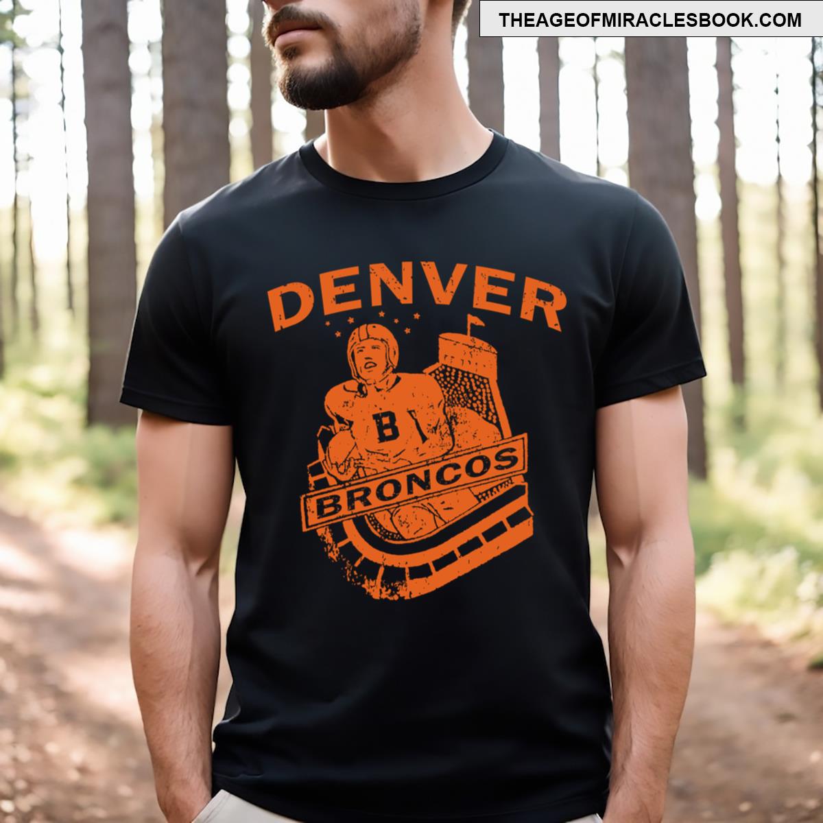 Vintage Denver Broncos Essential T-shirt