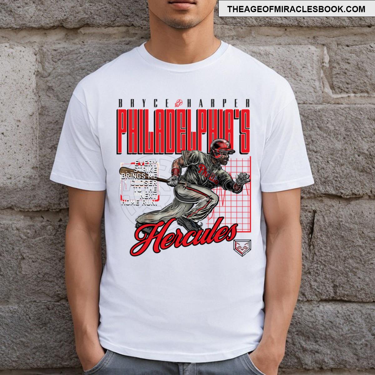 Bryce Harper Philadelphias Hercules T-shirt