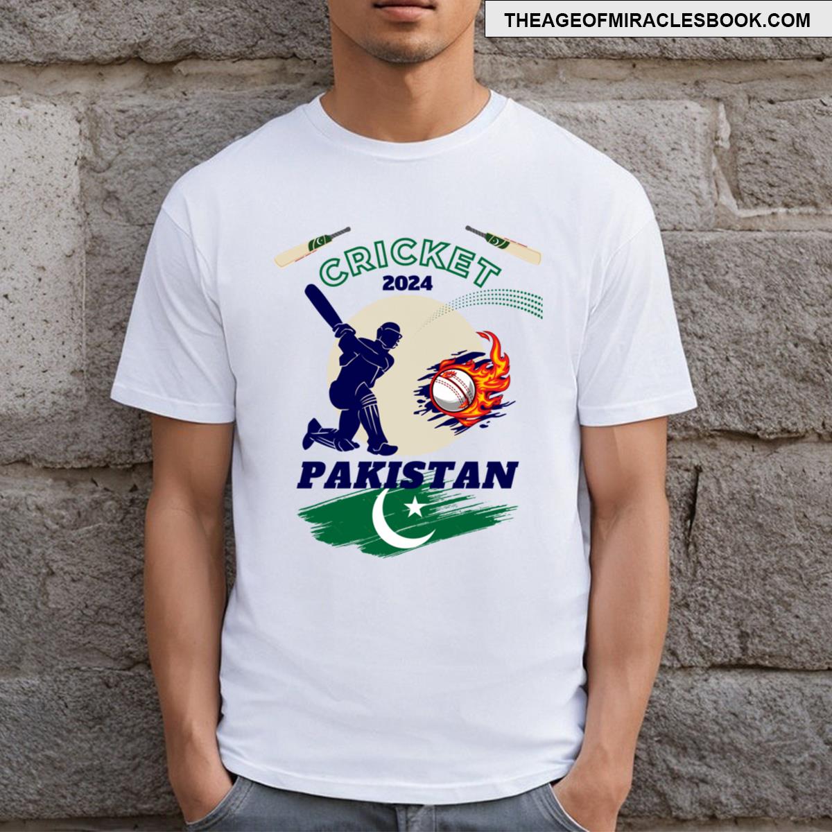 Cricket 2024 Pakistan T-shirt