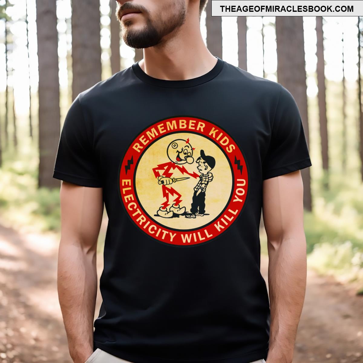 Electricity Will Kill You Vintage T-shirt