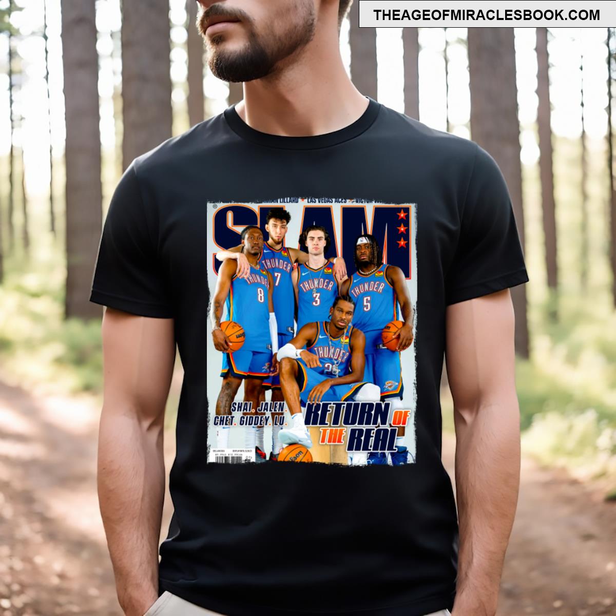 Okc Squad Slam Mag T-shirt