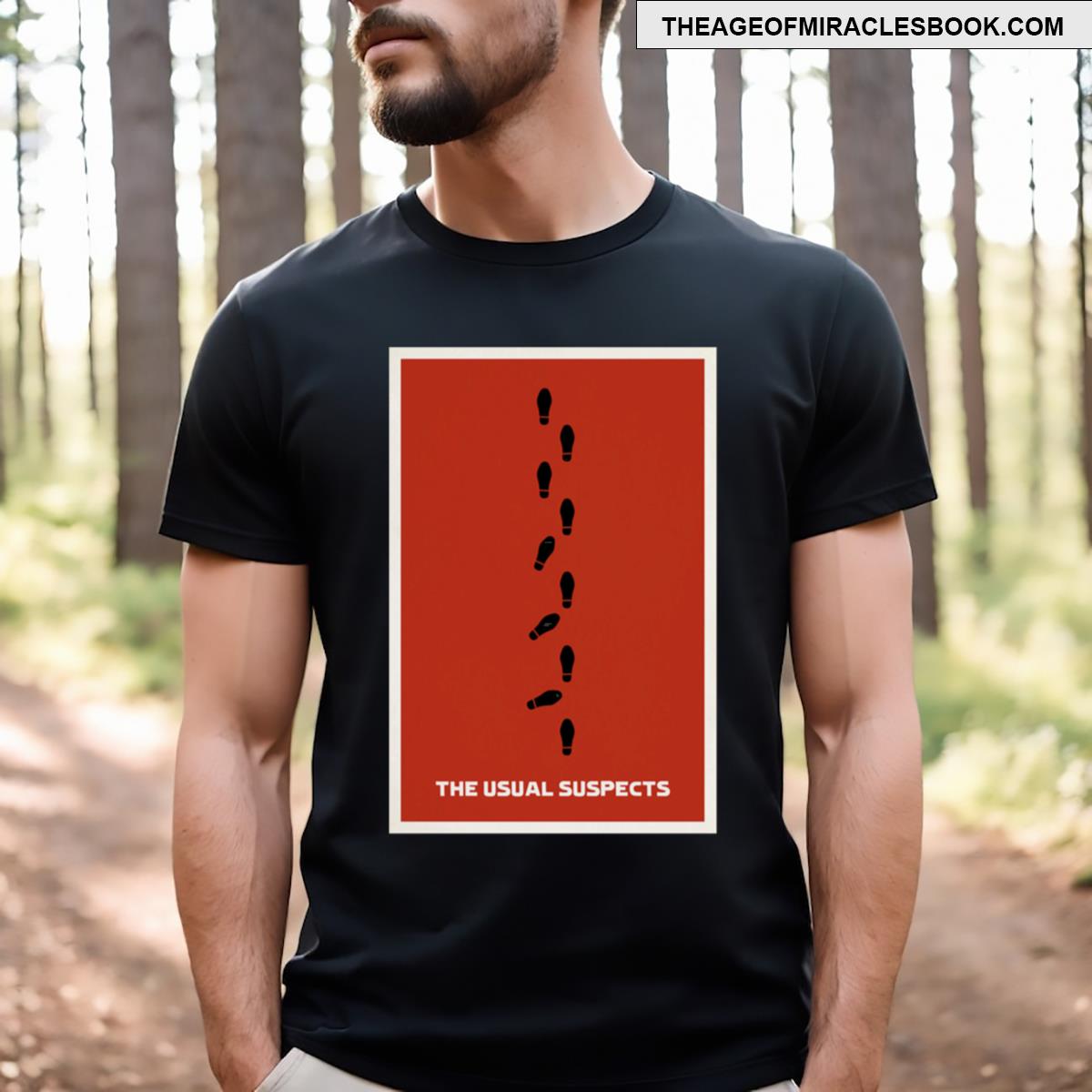 Usual Suspects Footprints T-shirt