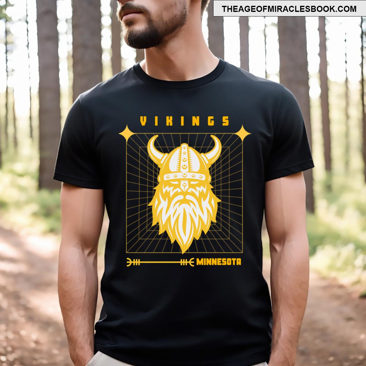 Art Minnesota Vikings T-shirt