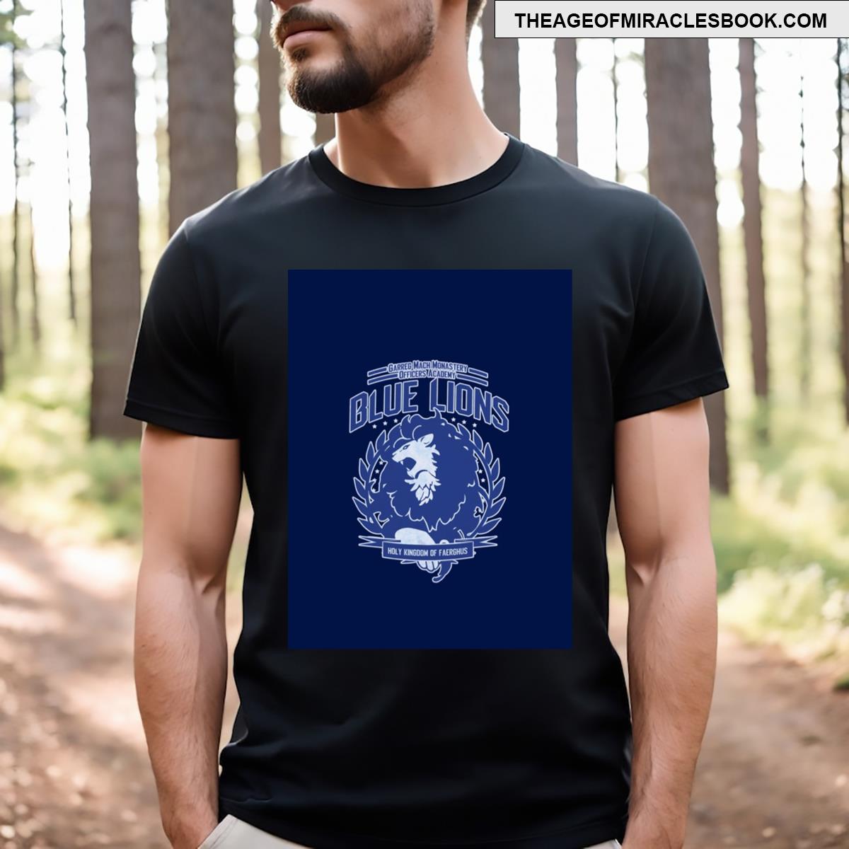 Blue Lions Class Graphic T-shirt