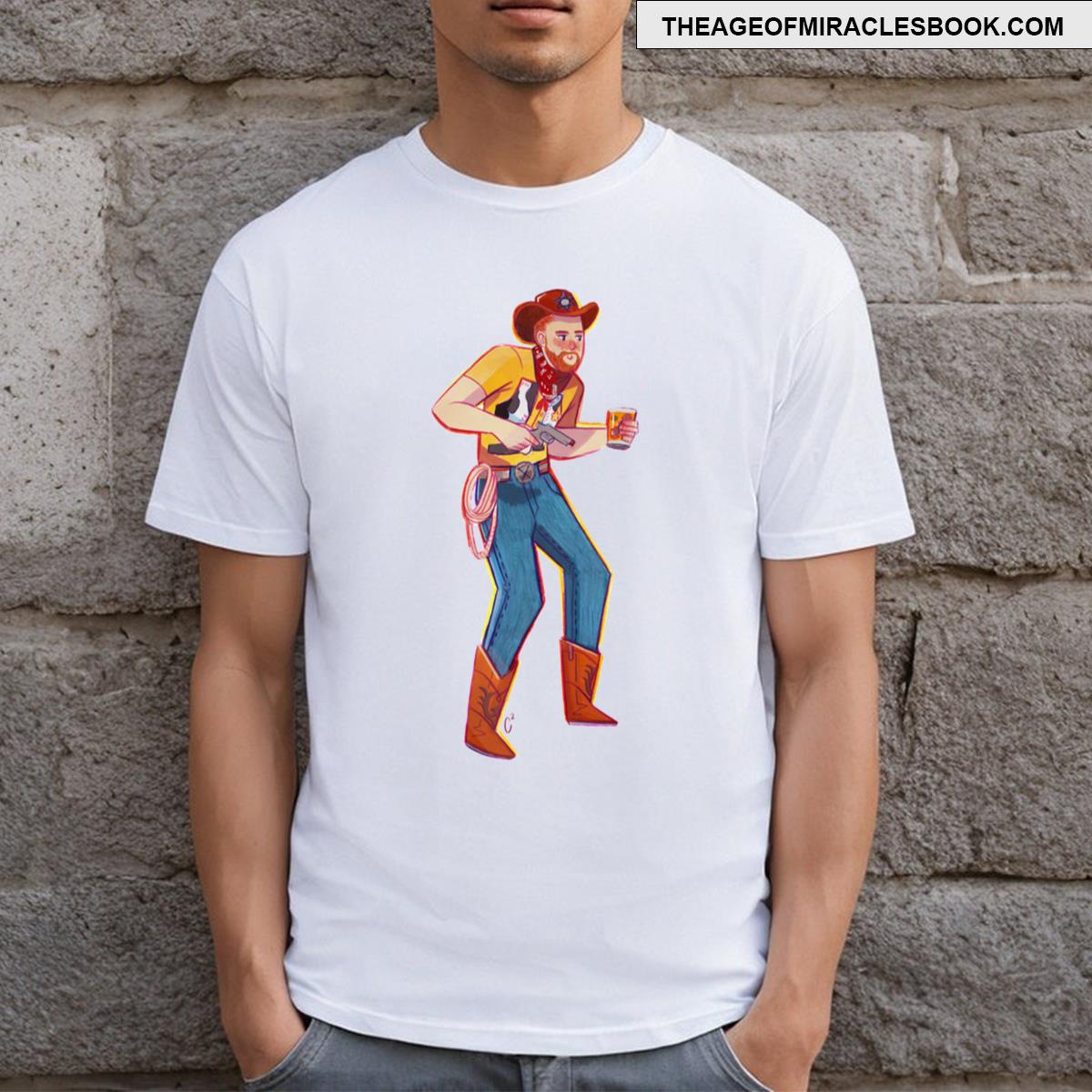 Cowdoy Aunty Donna T-shirt