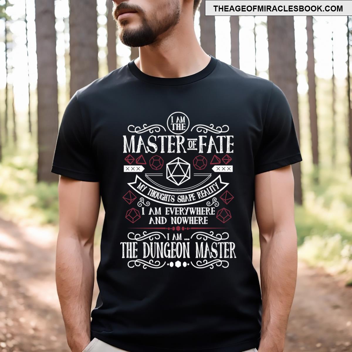 Dungeon Master Black T-shirt