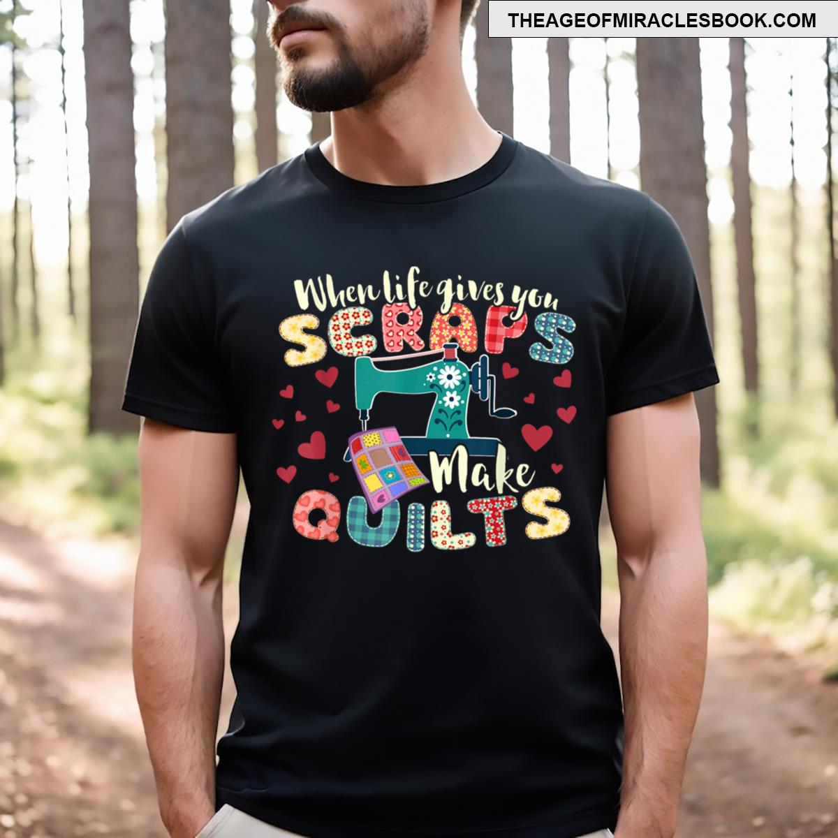 Funny Quilting Quote T-shirt