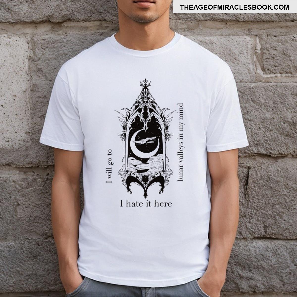 Lunar Valleys I Hate It Here Ttpd T-shirt