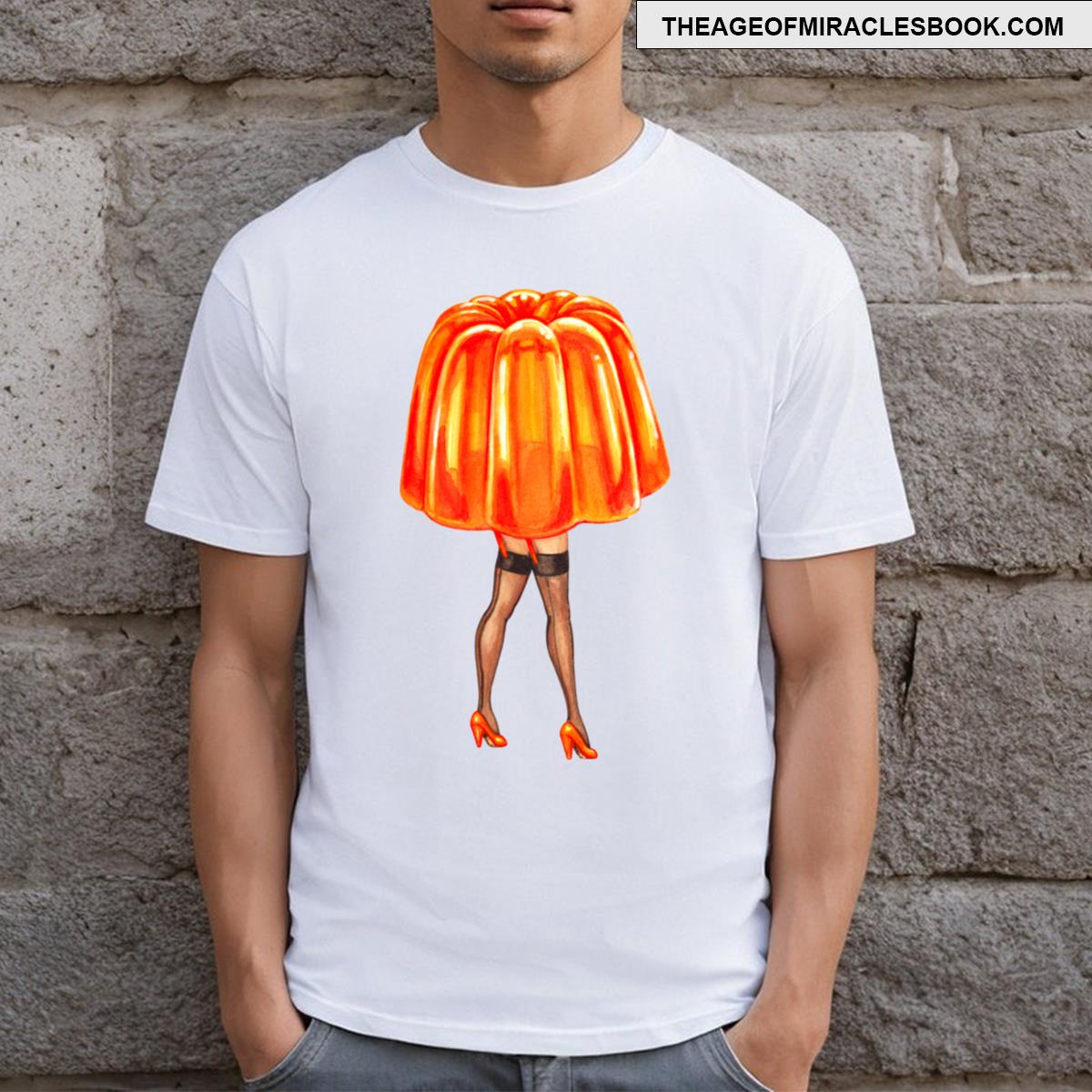 Orange Jello Pin Up T-shirt