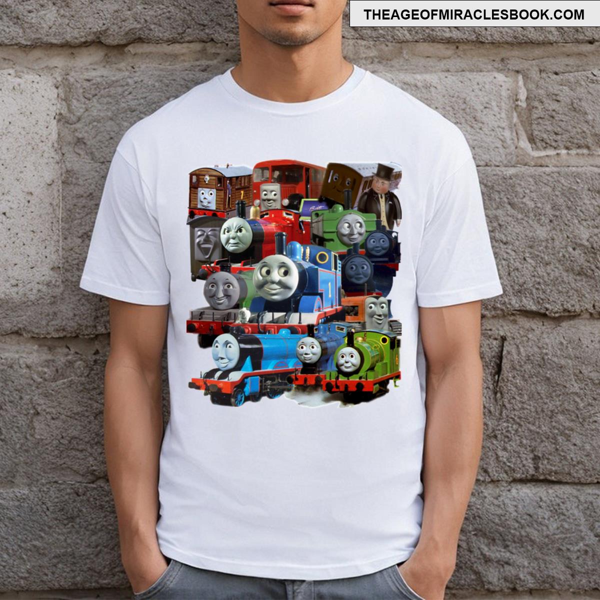 Thomas The Tank Engine And Friends Design T-shirt