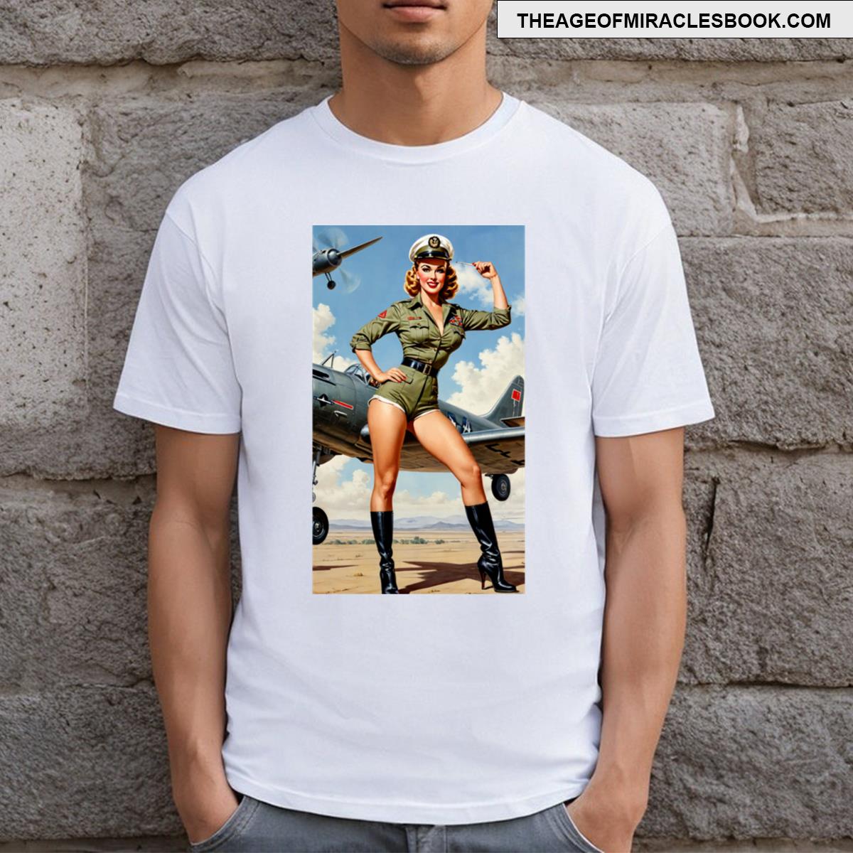 Air Force Pin Up T-shirt