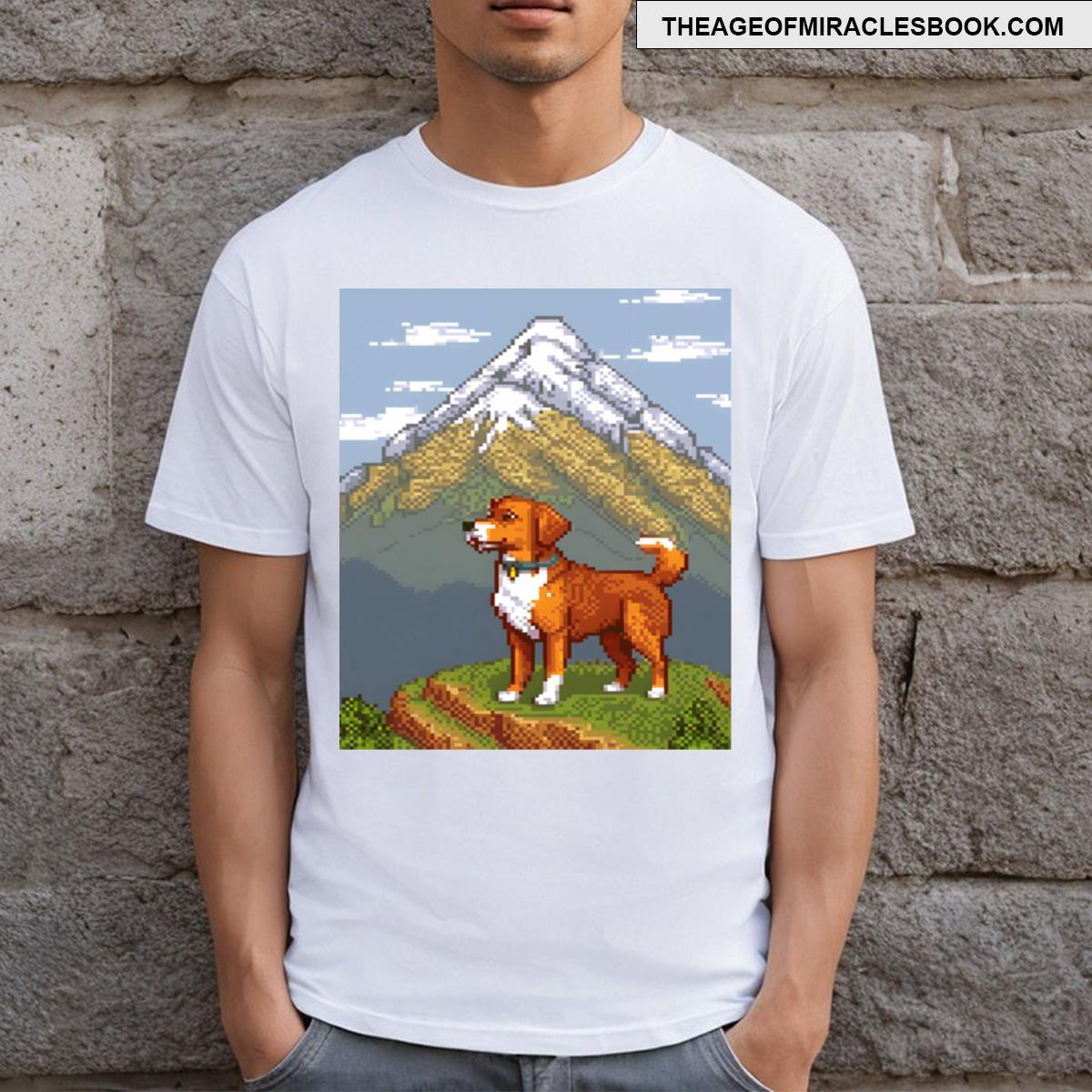 Dog Pixel Art T-shirt
