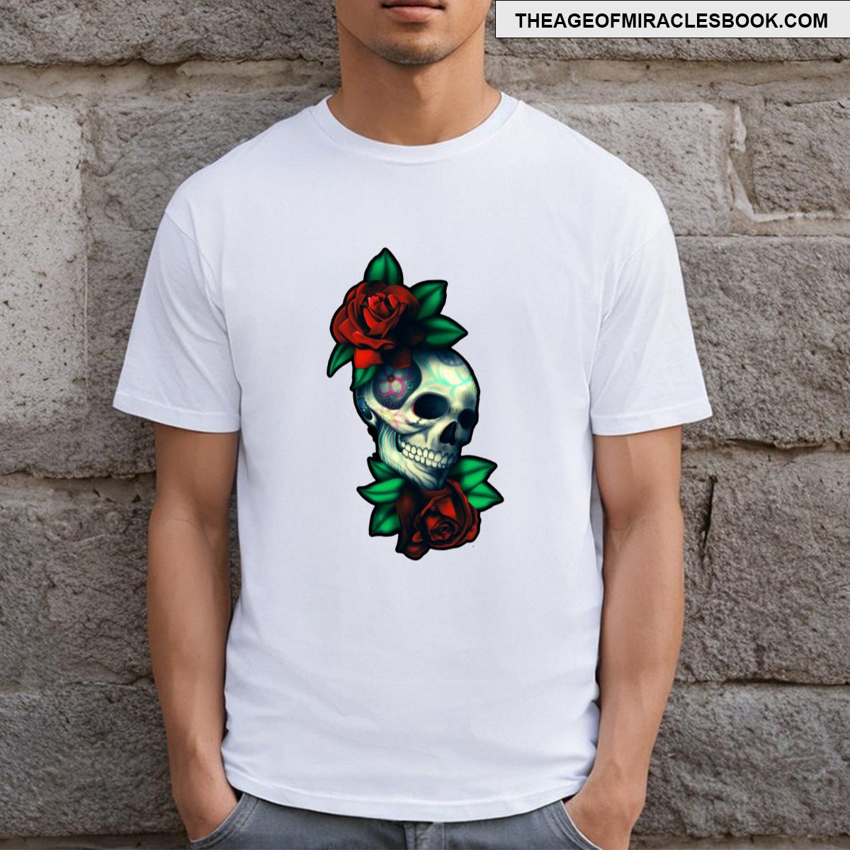 Flower Calavera T-shirt