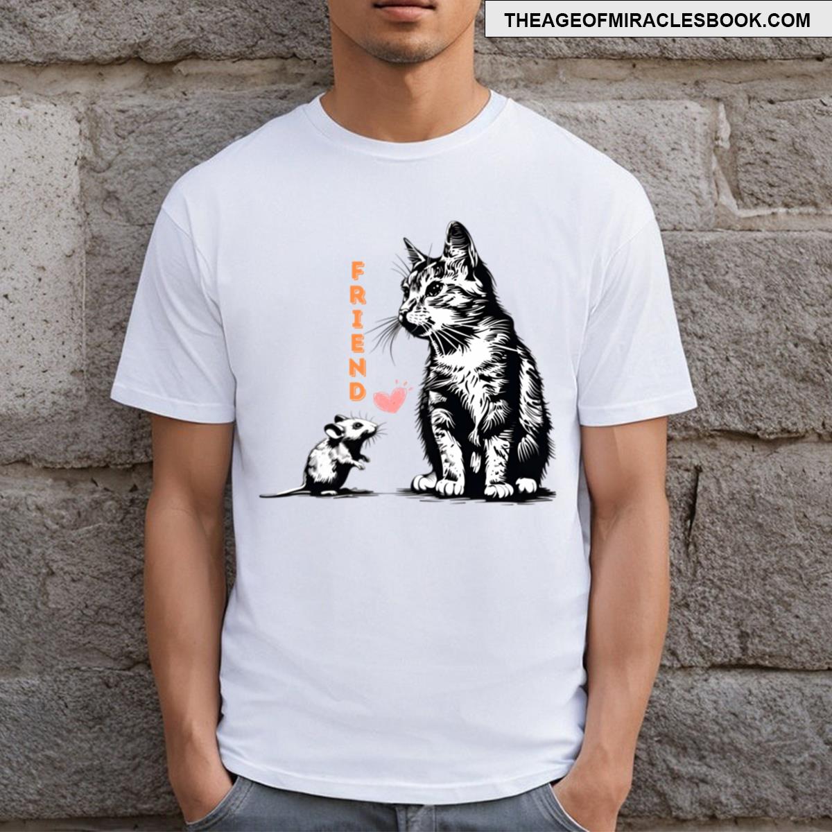 Friend Cat Rat Essential T-shirt