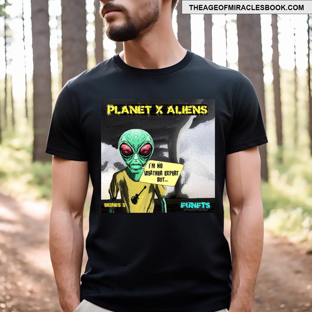 Funny Retro 80s Alien Sci Fi T-shirt