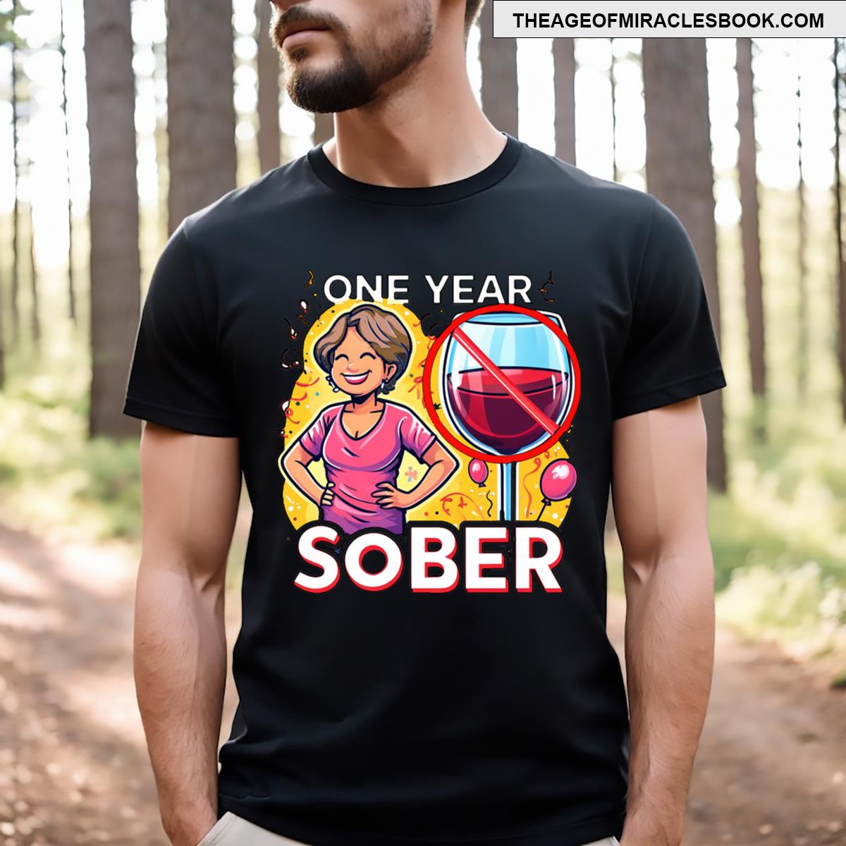 One Year Sober T-shirt