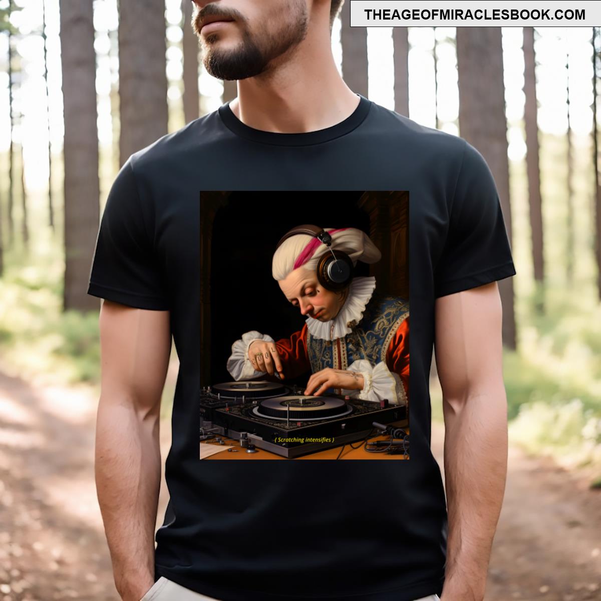 Scratching Intensiflies T-shirt