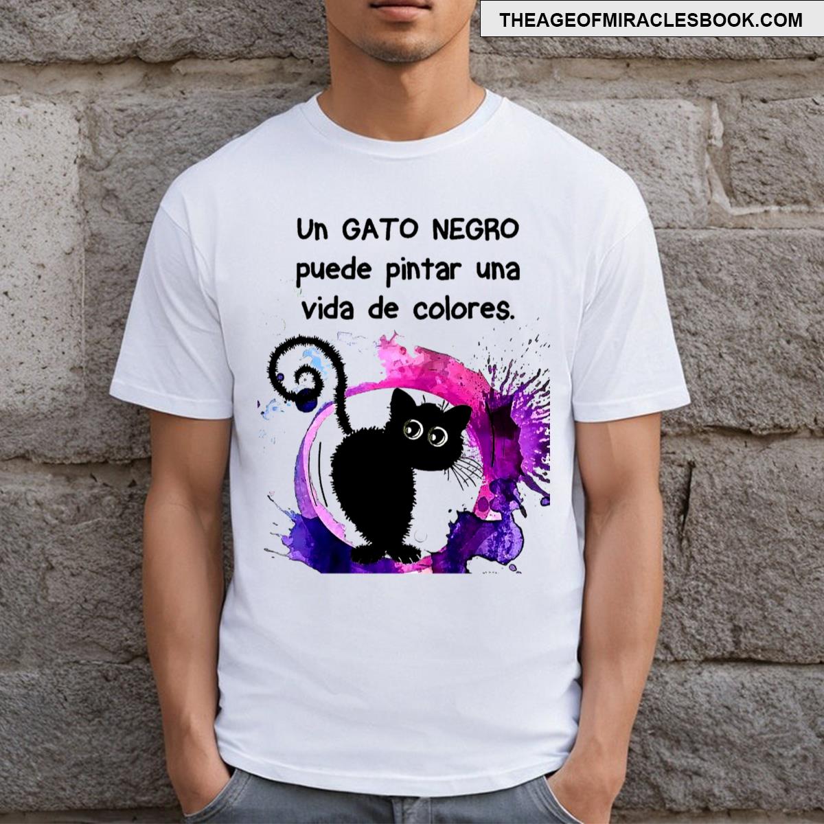A Black Cat T-shirt