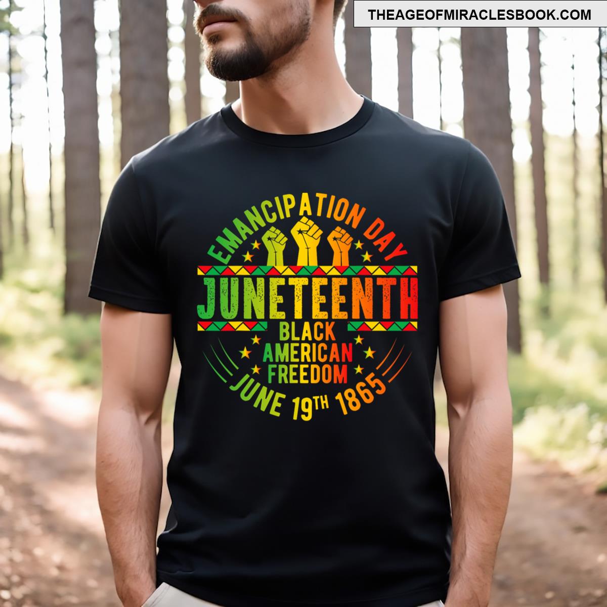 Breaking Every Chain Since 1865 Men Juneteenth Freedom T-shirt