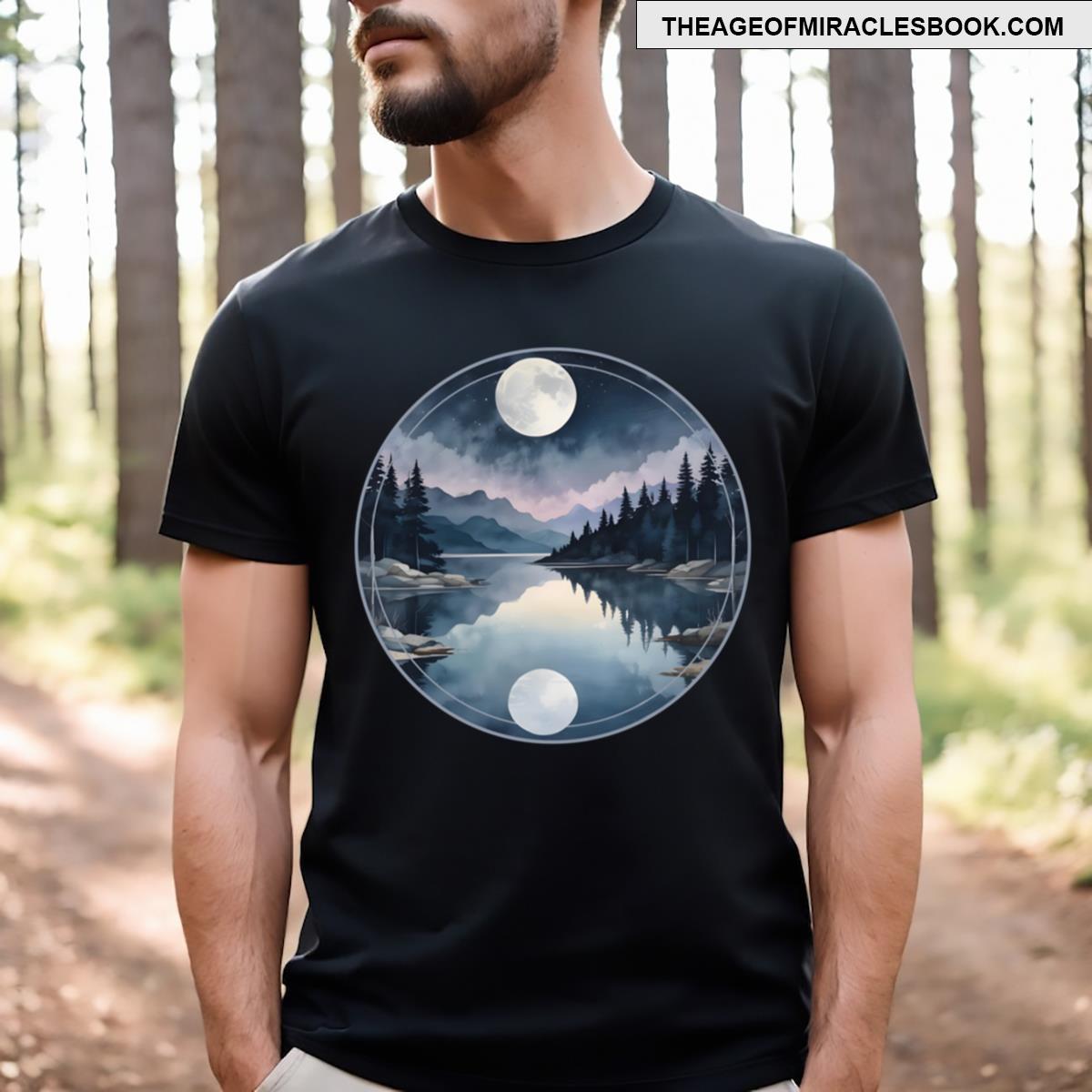 Moon River Mountains T-shirt