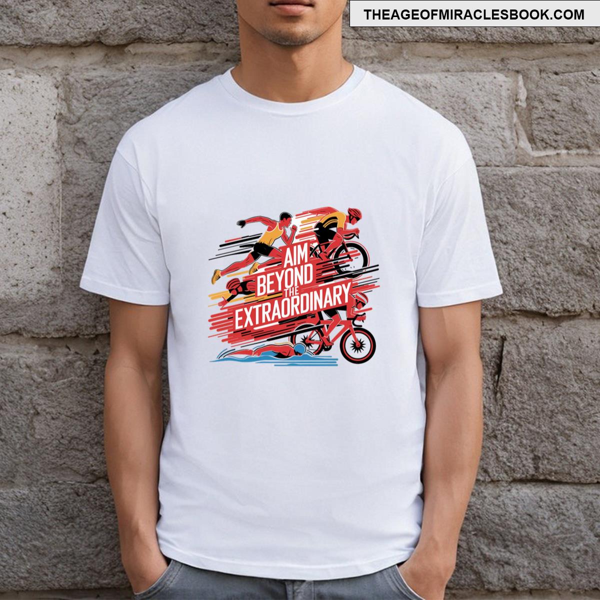 Aim Beyond The Extraordinary Dynamic Athletics T-shirt
