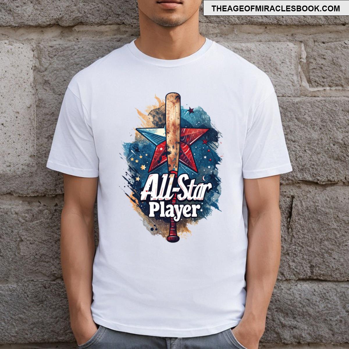 All Star Player Design T-shirt