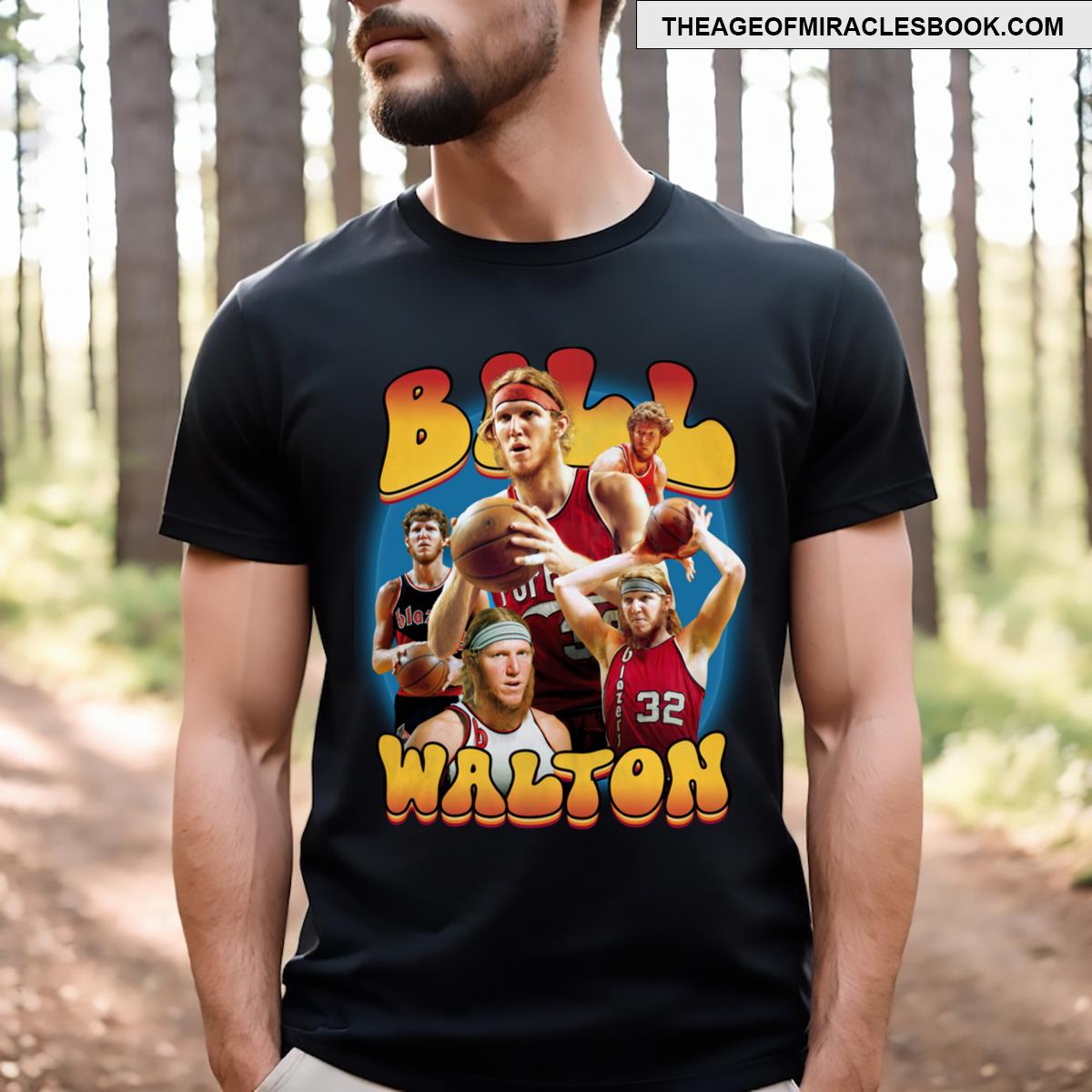 Bill Walton Retro Vintage Essential T-shirt