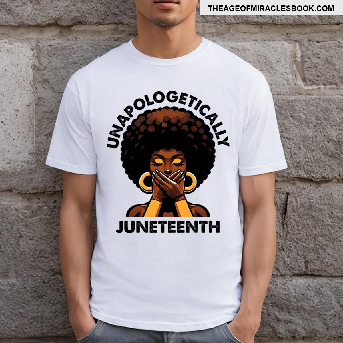 Black Unapologetically Dope Juneteenth Black History T-shirt