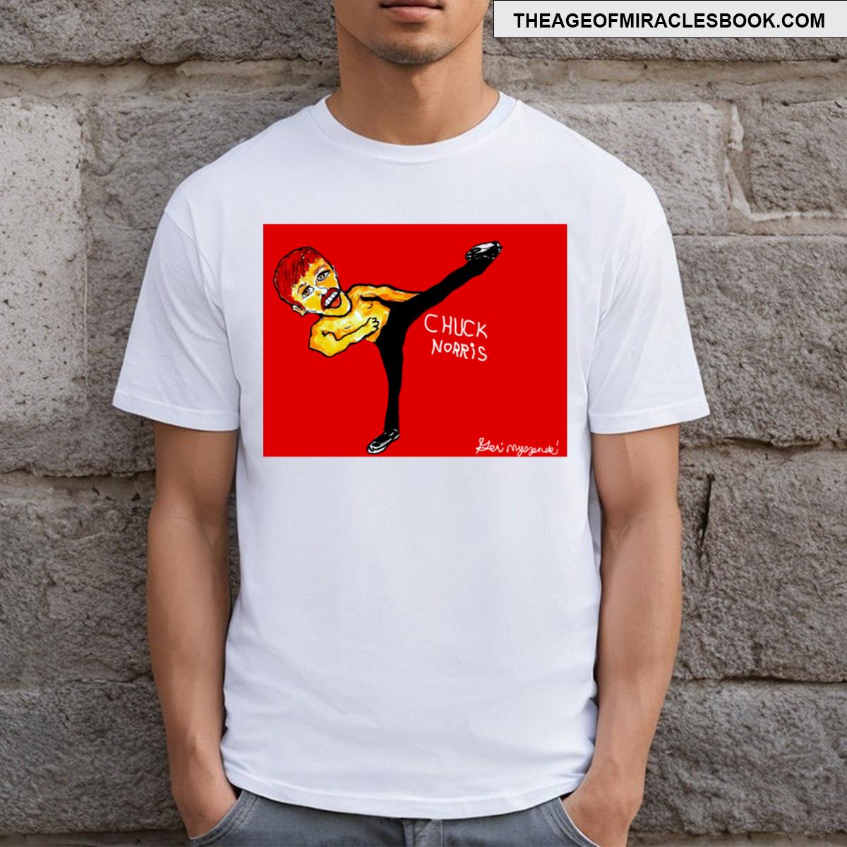 Chuck Norris Martial Arts T-shirt