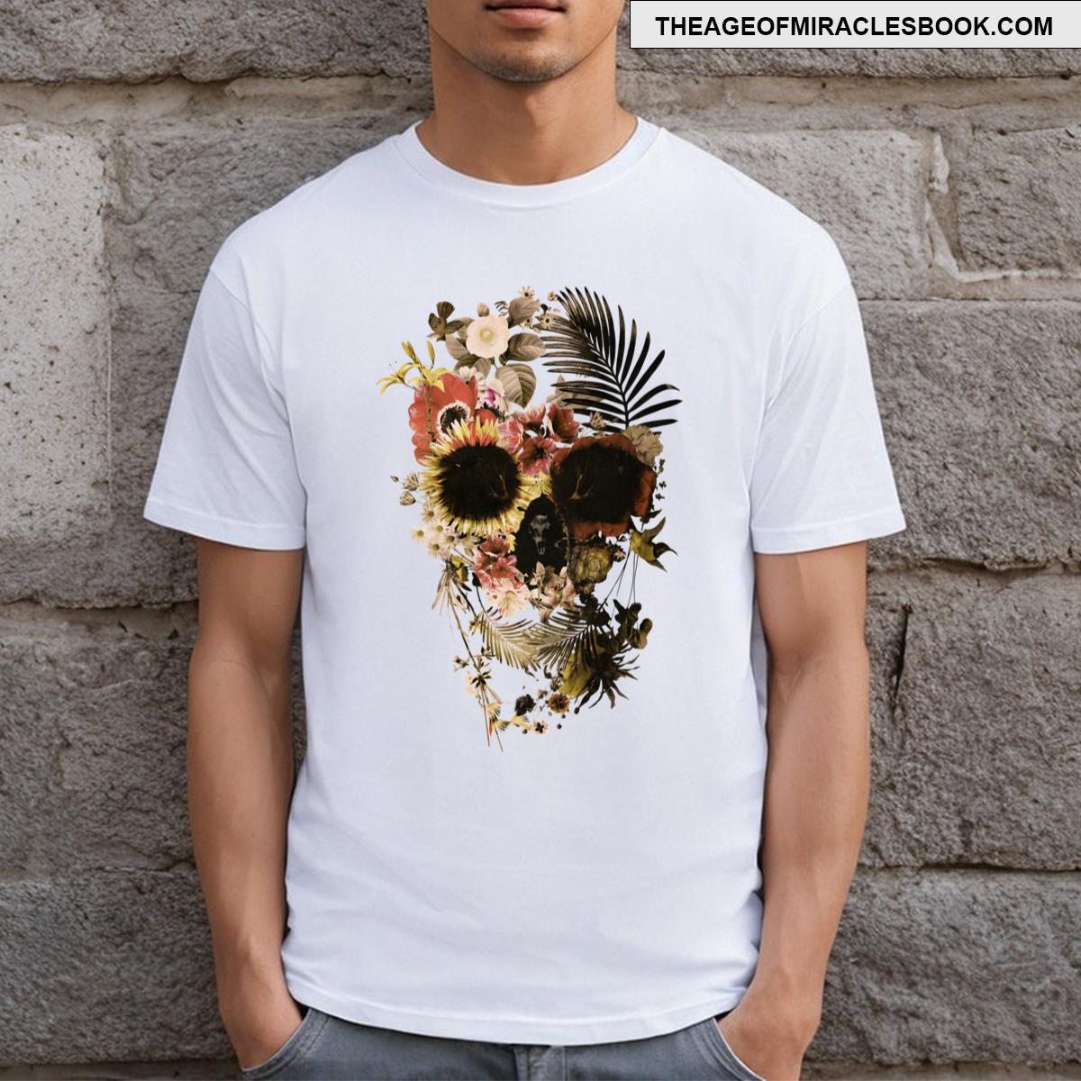 Garden Skull Light T-shirt